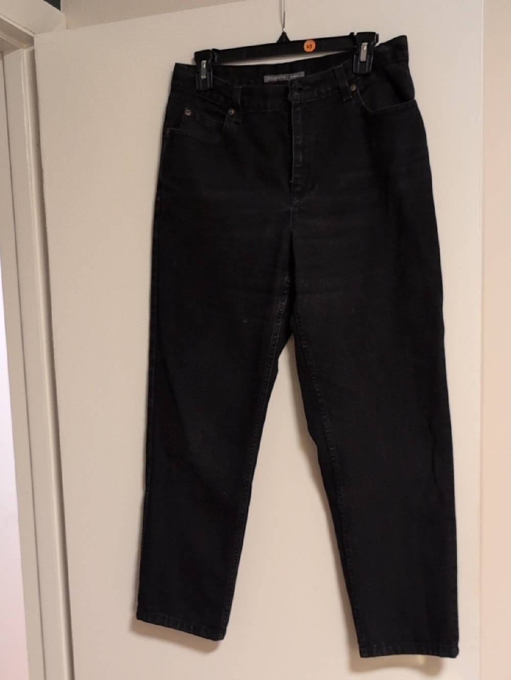 Liz Claiborne High-Rise Black Denim Jeans